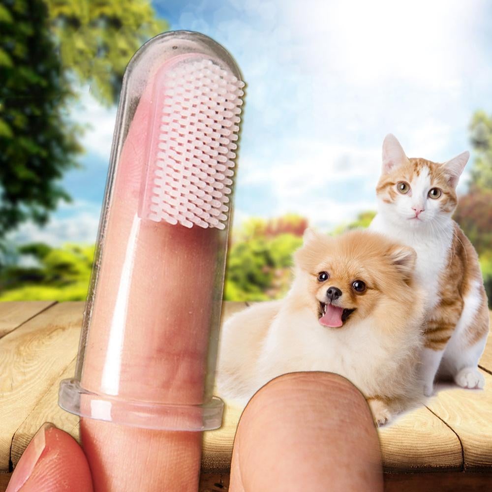 Dog Finger Toothbrush | Cat Finger Toothbrush | Clarity Rhythm