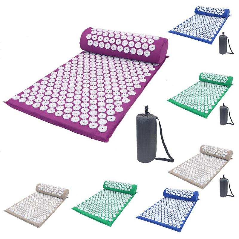 Yoga Acupressure Mat | Yoga Mat with Pillow | Clarity Rhythm