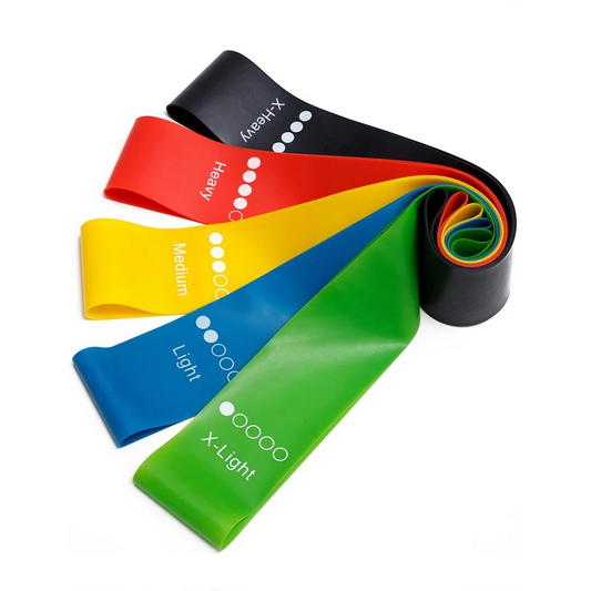 Yoga Resistance Bands | Rubber Resistance Bands | Clarity Rhythm