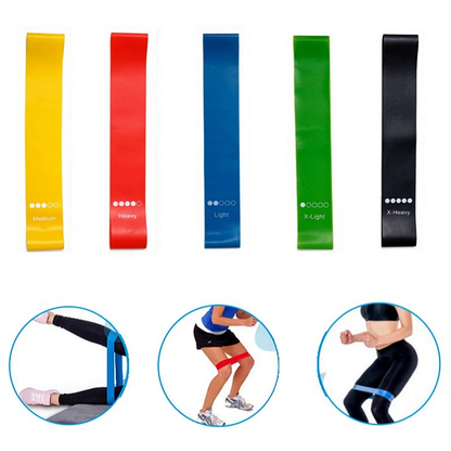 Yoga Resistance Bands | Rubber Resistance Bands | Clarity Rhythm