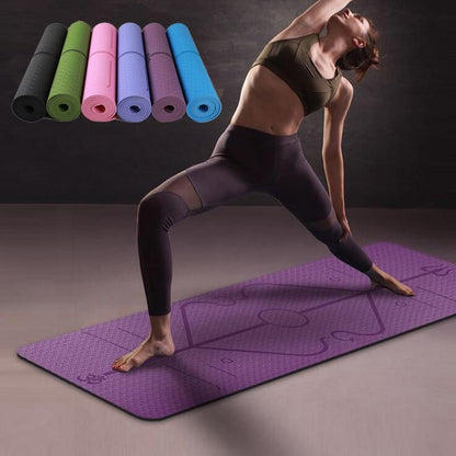 Non Slip Fitness Mat | Best Yoga Mat | Clarity Rhythm
